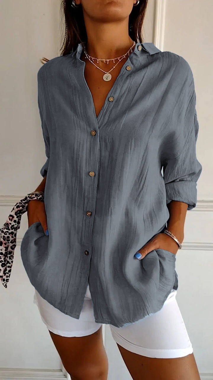 Krisha - Elegant Oversized Blouse