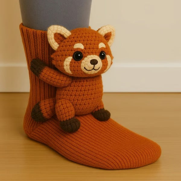 Soft Animal Pattern Socks
