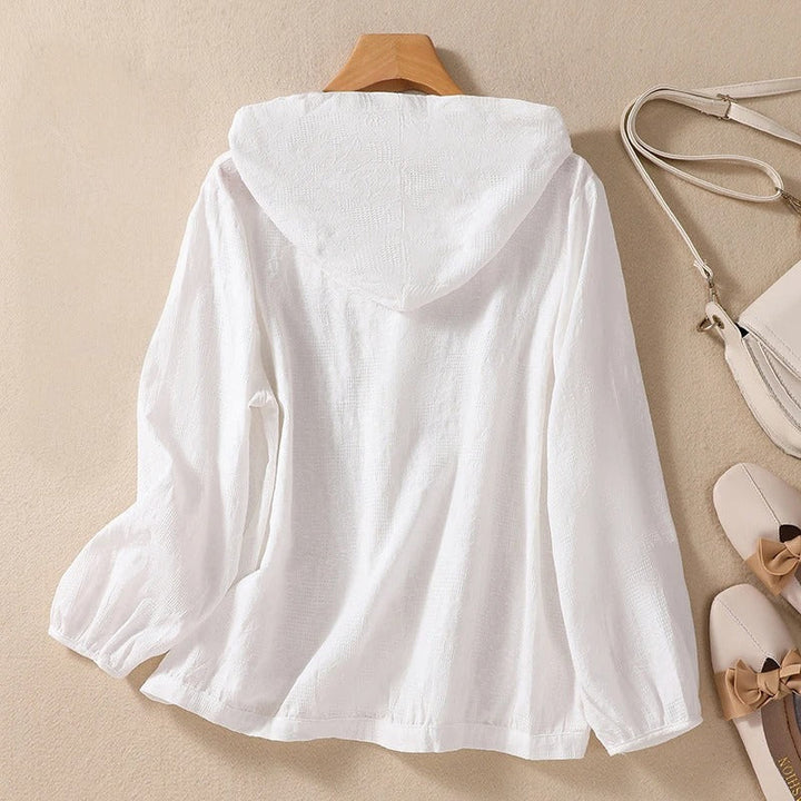 Miri - Lightweight Linen Hoodie