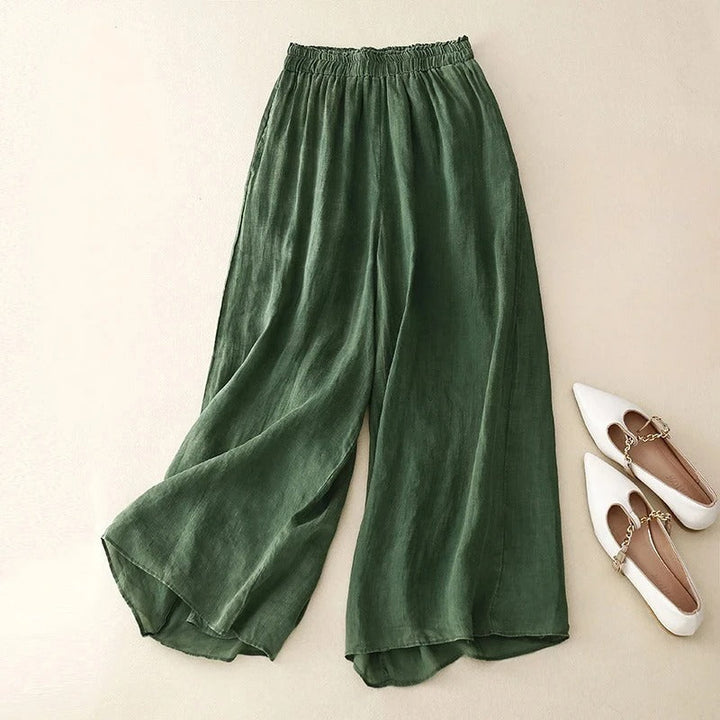 Nicolé - Elegant Linen Trousers