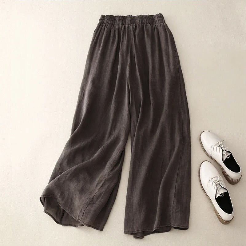 Nicolé - Elegant Linen Trousers