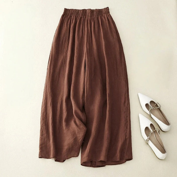 Nicolé - Elegant Linen Trousers