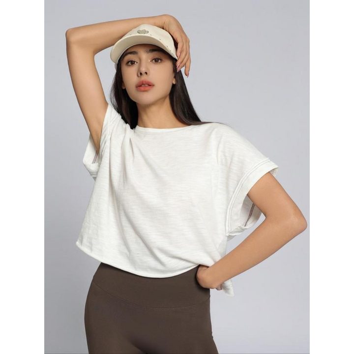 Sereia - Everyday Cut Out Hemline Womenswear Top