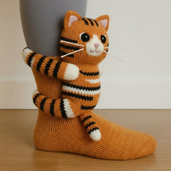 Soft Animal Pattern Socks