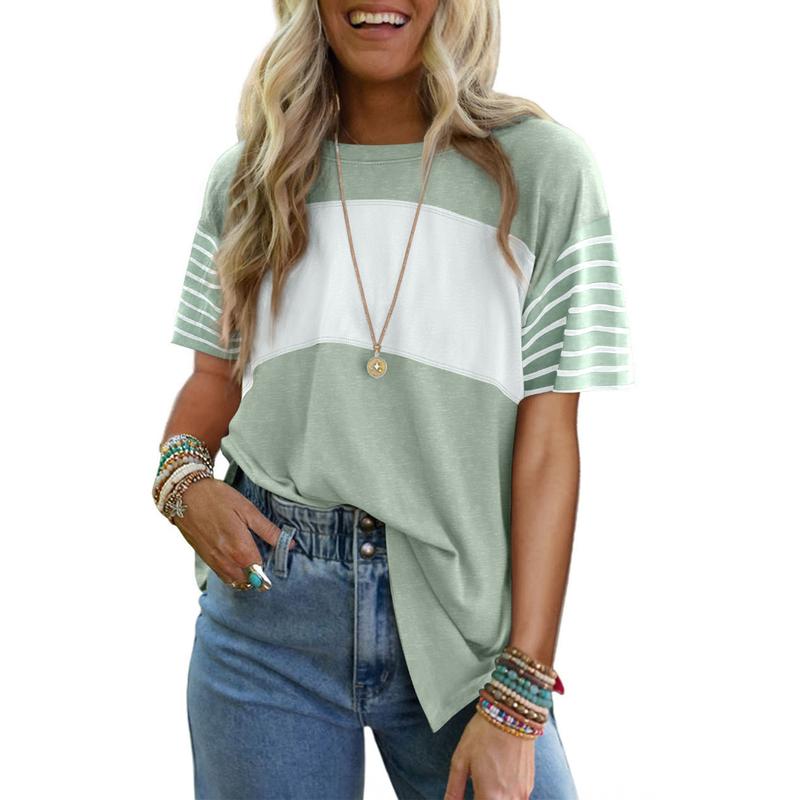 Lenix – Everyday Breathable Stripe Crewneck