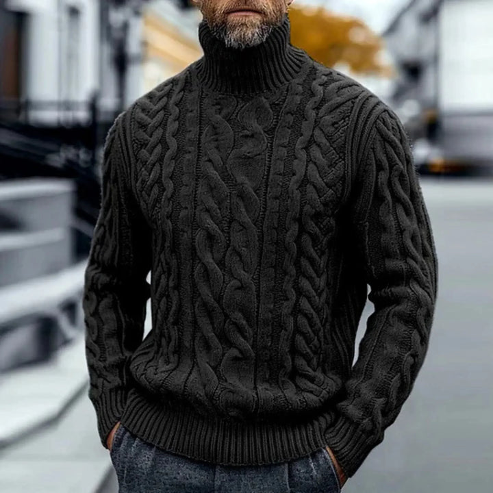 Harald - Vintage Twisted Knit Jumper