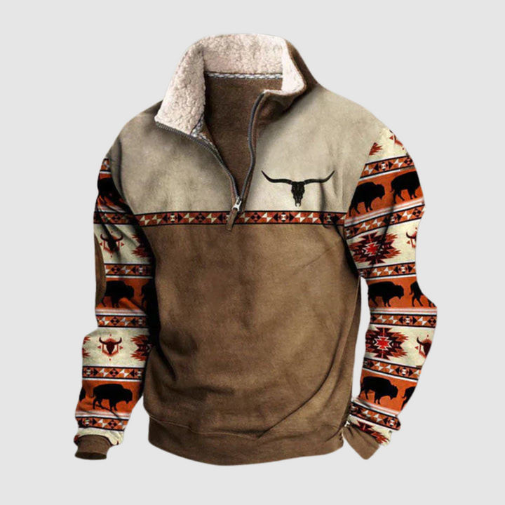 Daniel - Comfortable Zip Jumper