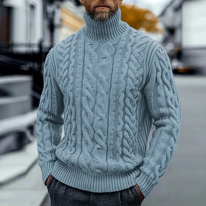 Harald - Vintage Twisted Knit Jumper