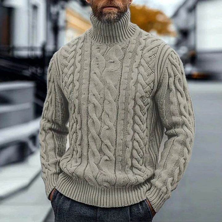 Harald - Vintage Twisted Knit Jumper