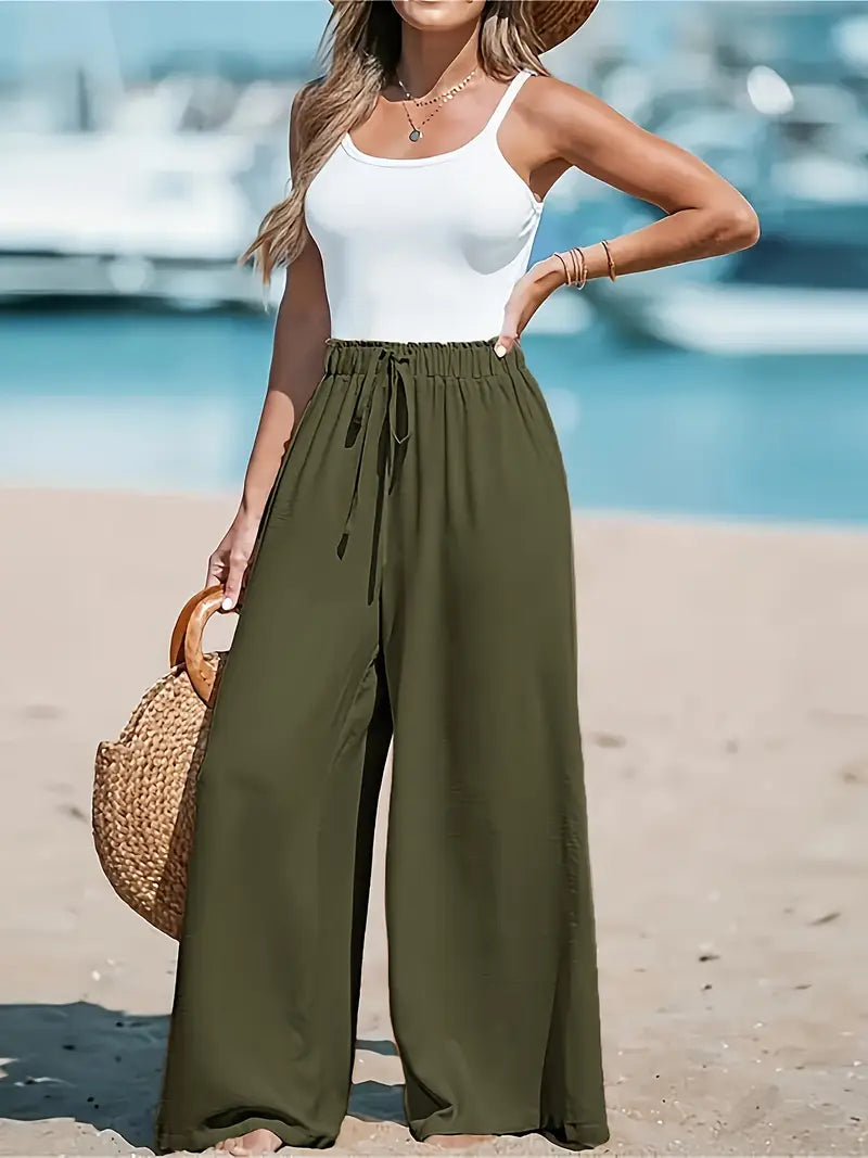 Liv - Elegant High-Waisted Trousers