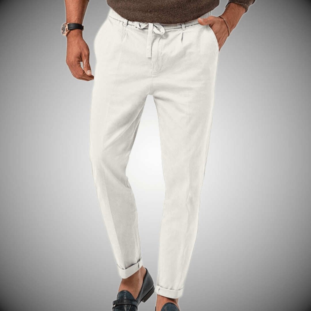 Loris - Comfortable Linen Trousers