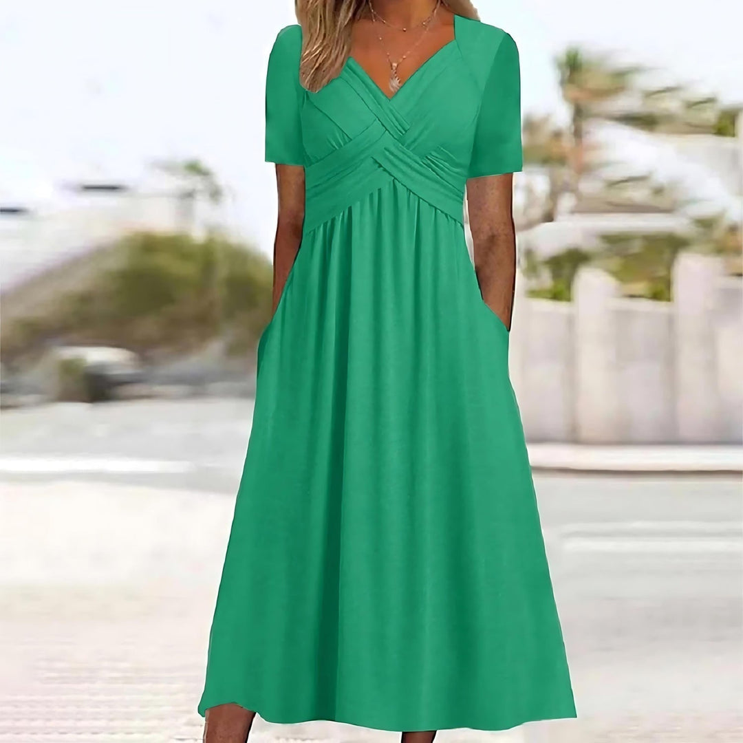 Carmen - Elegant Midi Dress