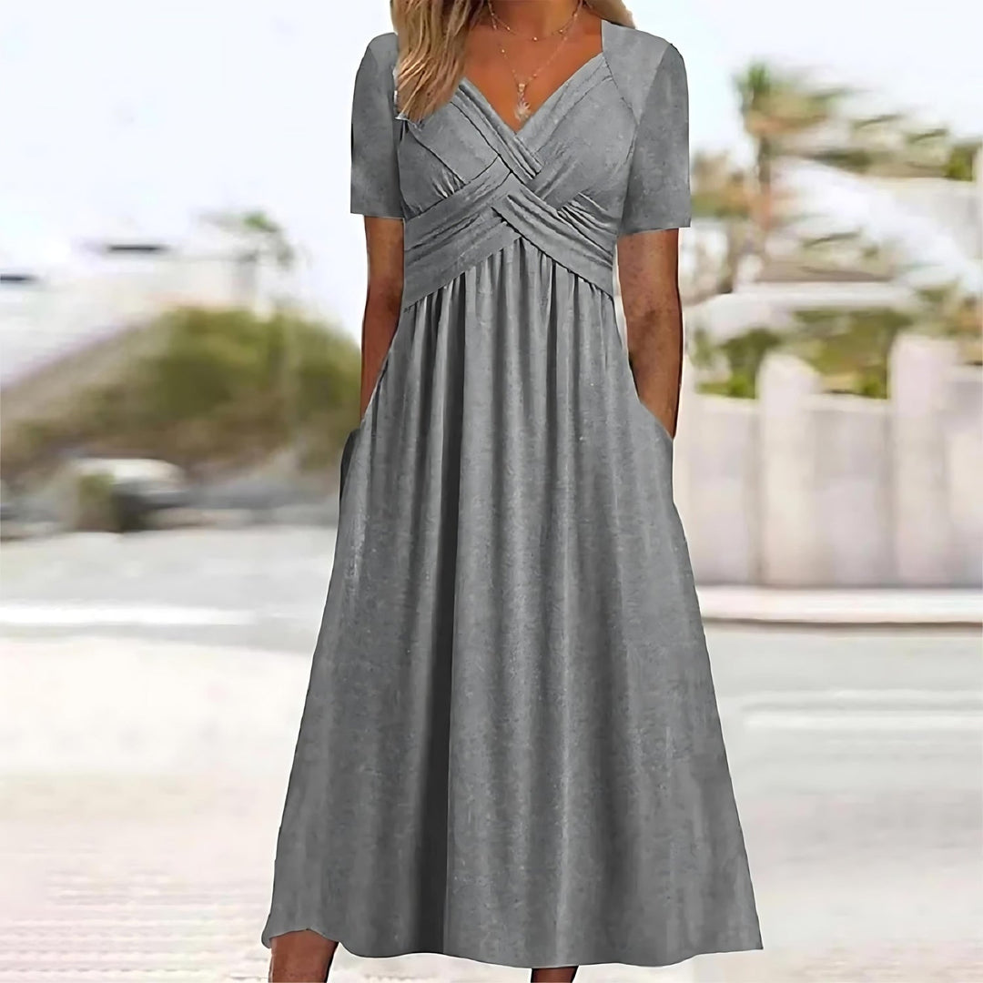 Carmen - Elegant Midi Dress