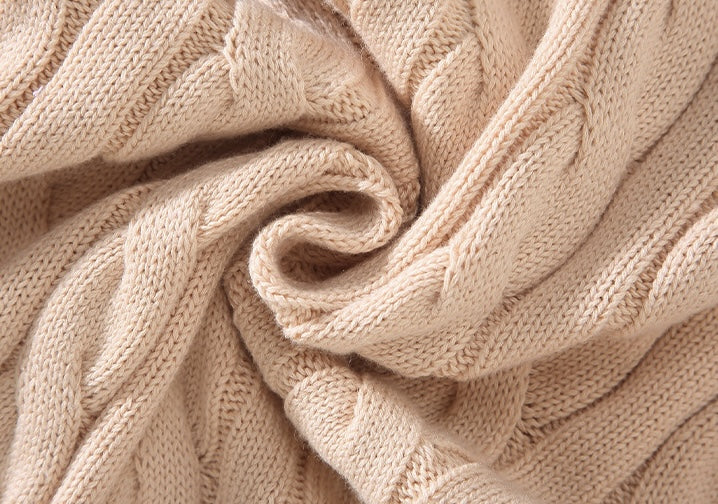 Anthony - Twisted Knit Half-Zip Jumper