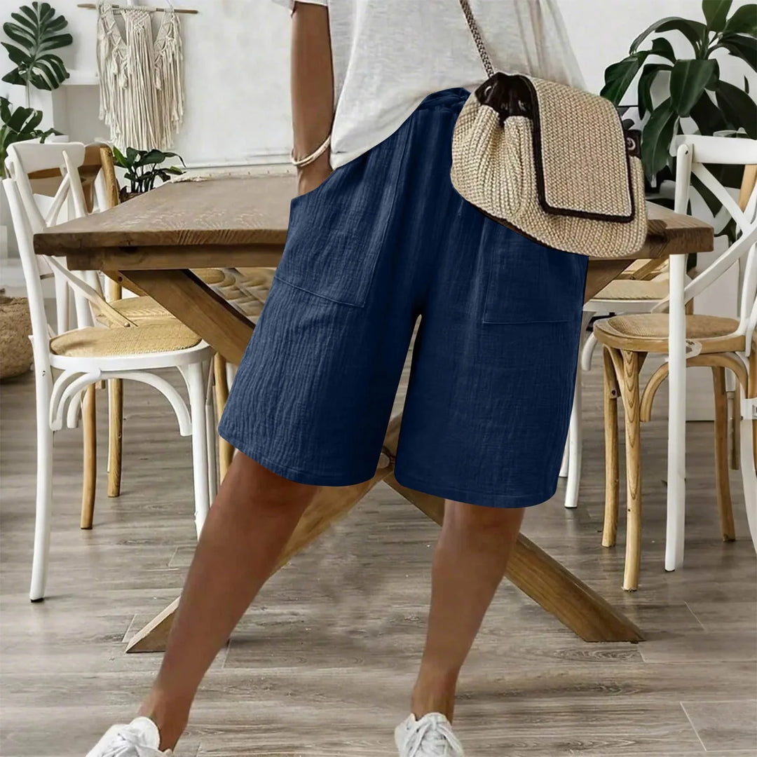 Sienna - Linen Cotton Shorts