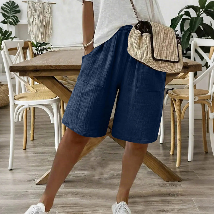 Sienna - Linen Cotton Shorts