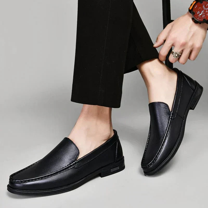 Victor - Sophisticated Leather Loafers