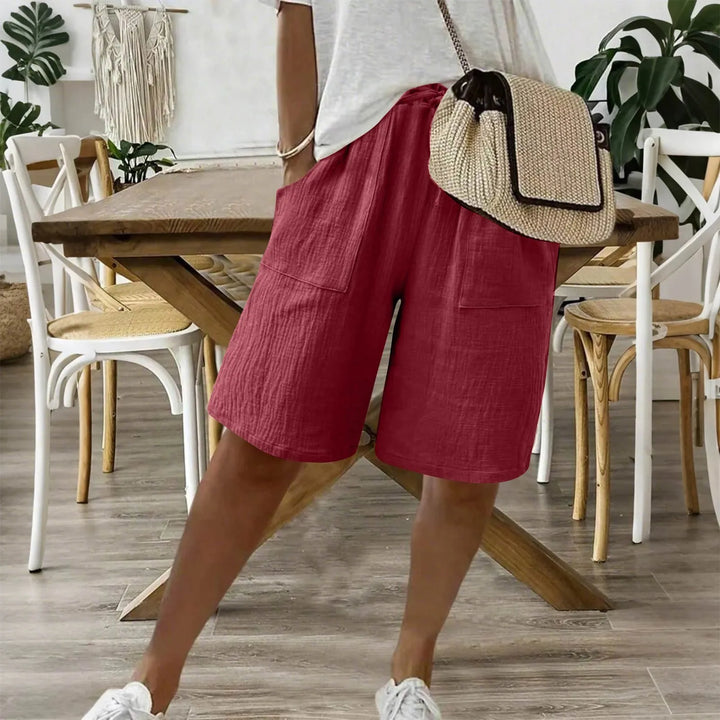 Sienna - Linen Cotton Shorts