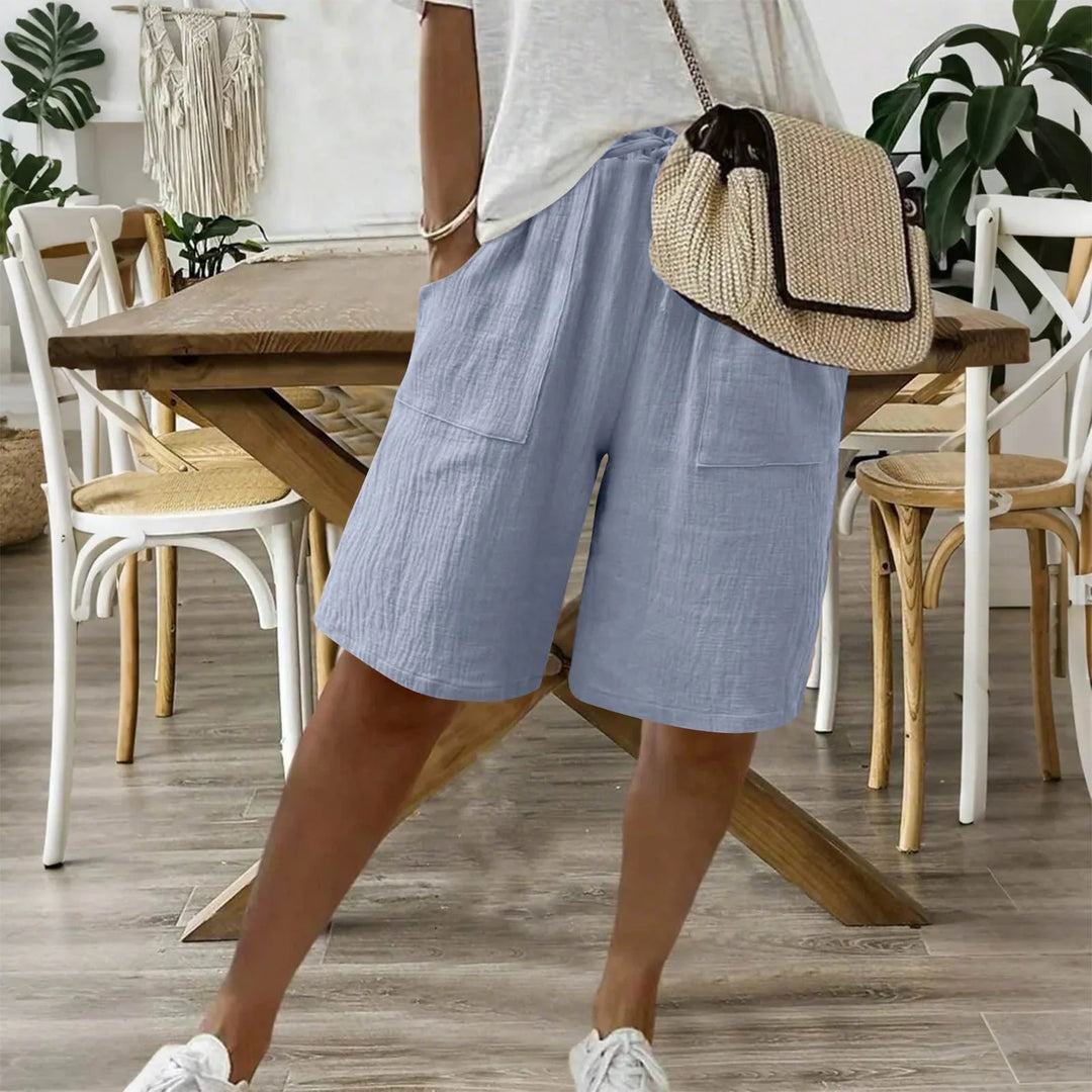 Sienna - Linen Cotton Shorts