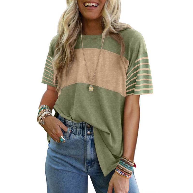 Lenix – Everyday Breathable Stripe Crewneck