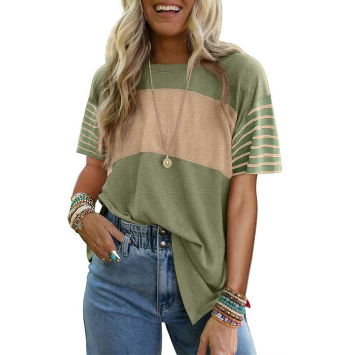 Lenix – Everyday Breathable Stripe Crewneck