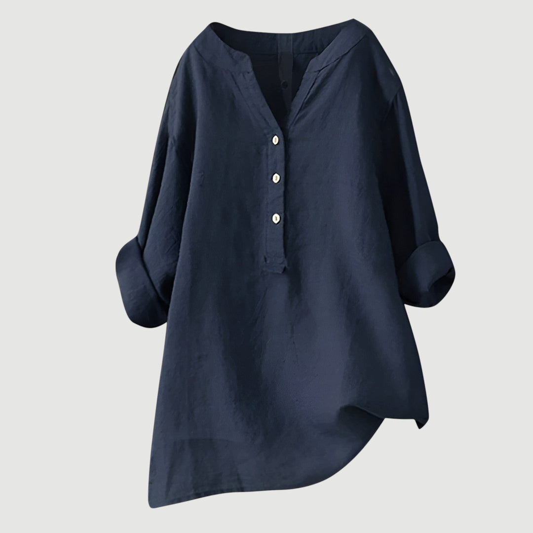 Freja - Lightweight and Comfortable Shirt with Buttons
