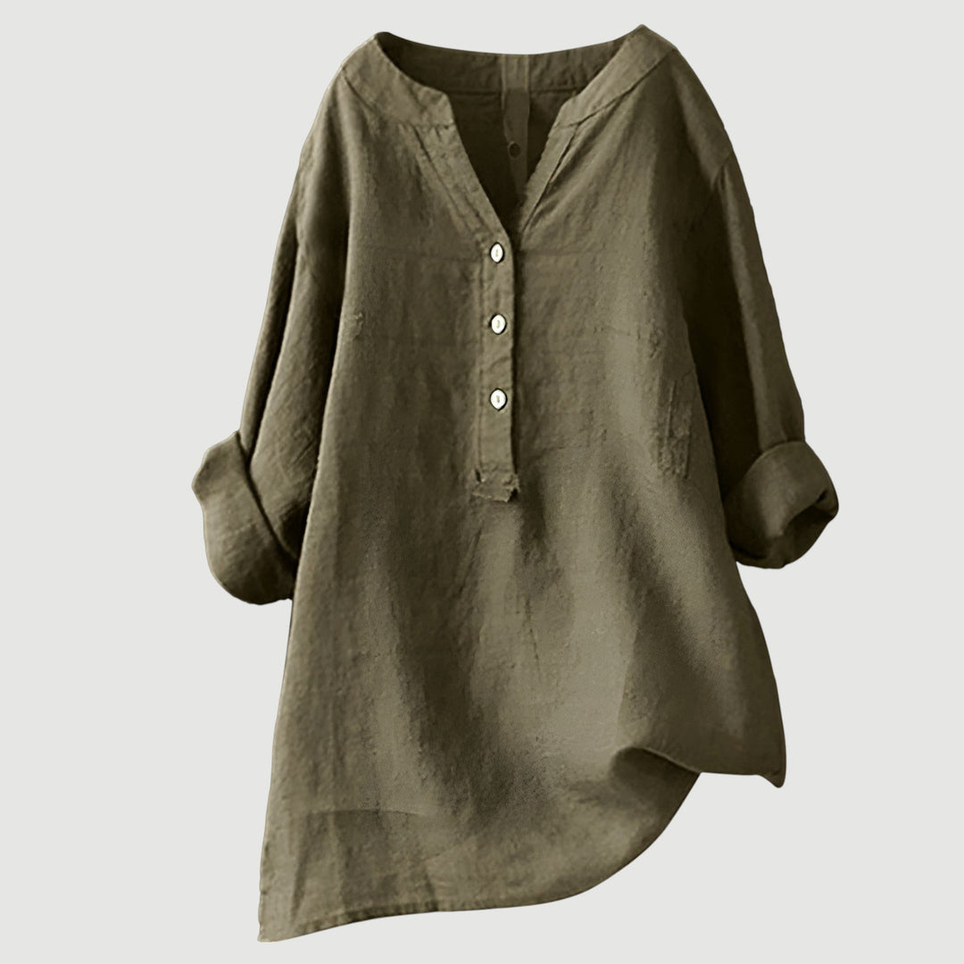 Freja - Lightweight and Comfortable Shirt with Buttons