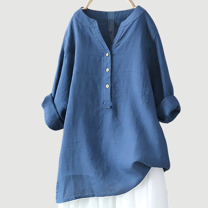 Freja - Lightweight and Comfortable Shirt with Buttons
