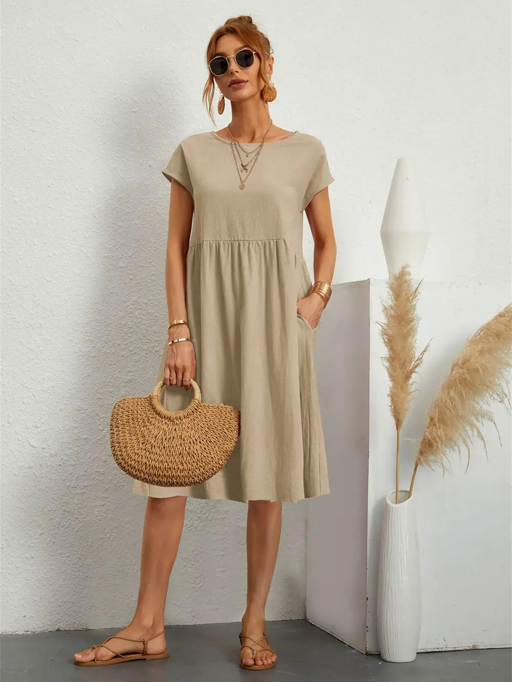 Sage - Casual Chic Dress