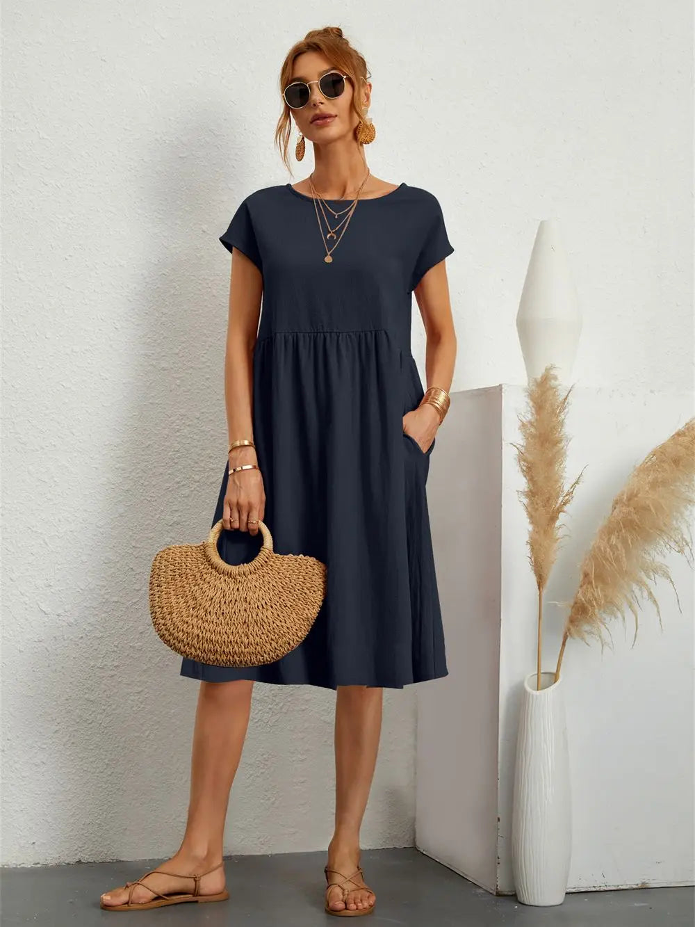 Sage - Casual Chic Dress