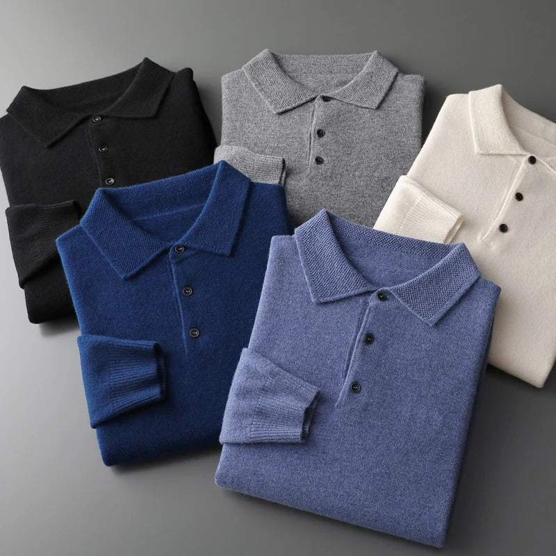Rafael - Cashmere Polo Sweater