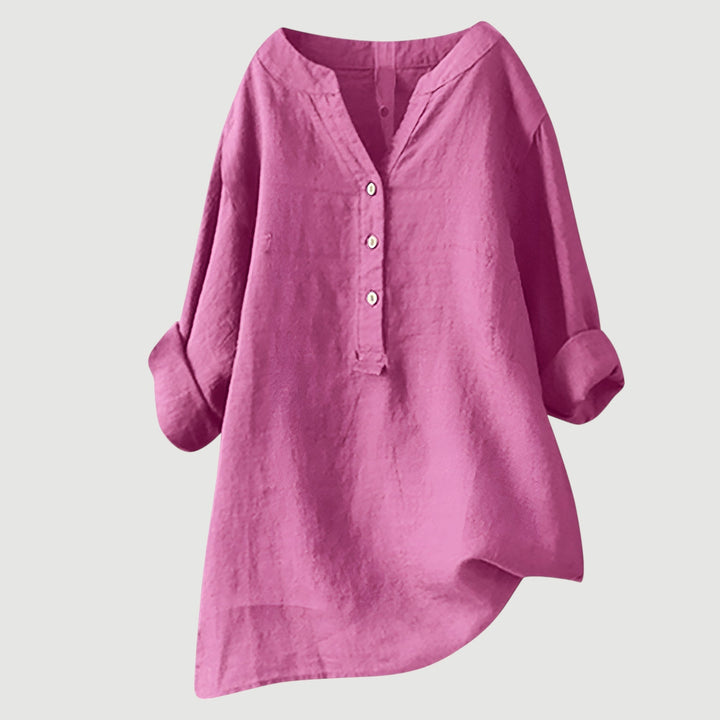 Freja - Lightweight and Comfortable Shirt with Buttons