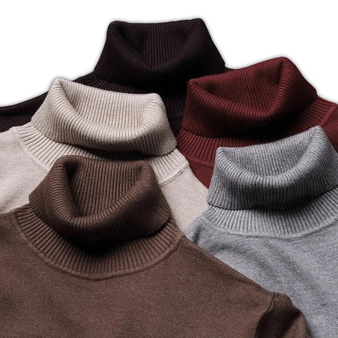 Franck - Elegant Roll Neck Jumper